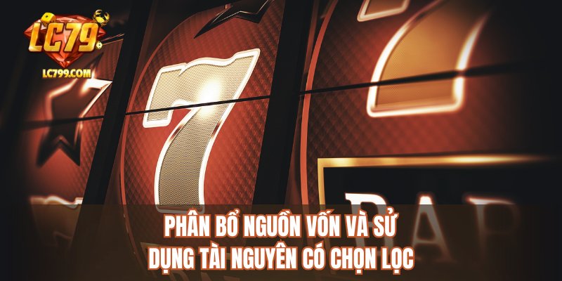 Phân bổ nguồn vốn và sử dụng tài nguyên có chọn lọc